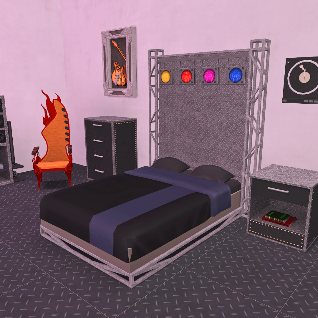 Front Row Center Bedroom The Sims 4 Build Buy Curseforge