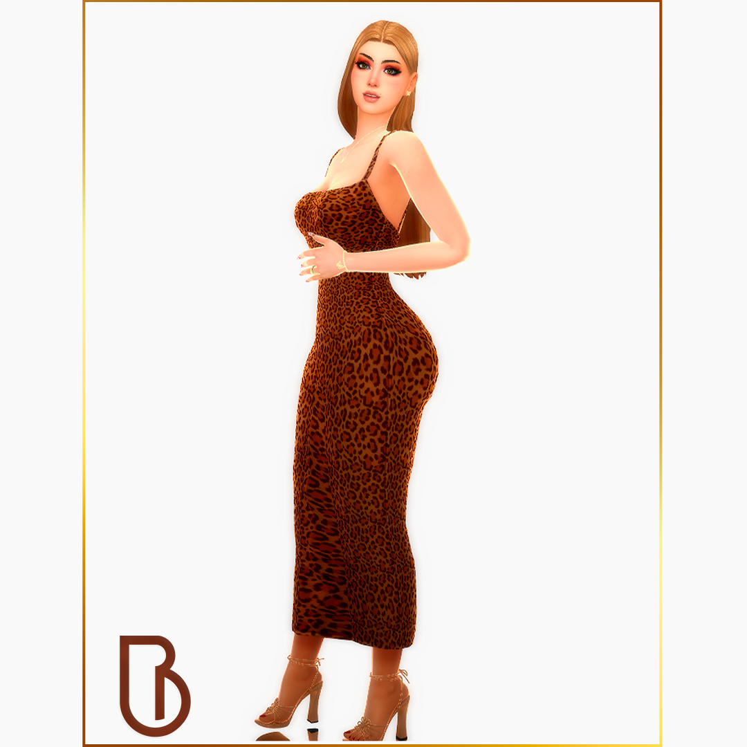 Woman Dress Bethani Version 1 Screenshots The Sims 4 Create A Sim Curseforge