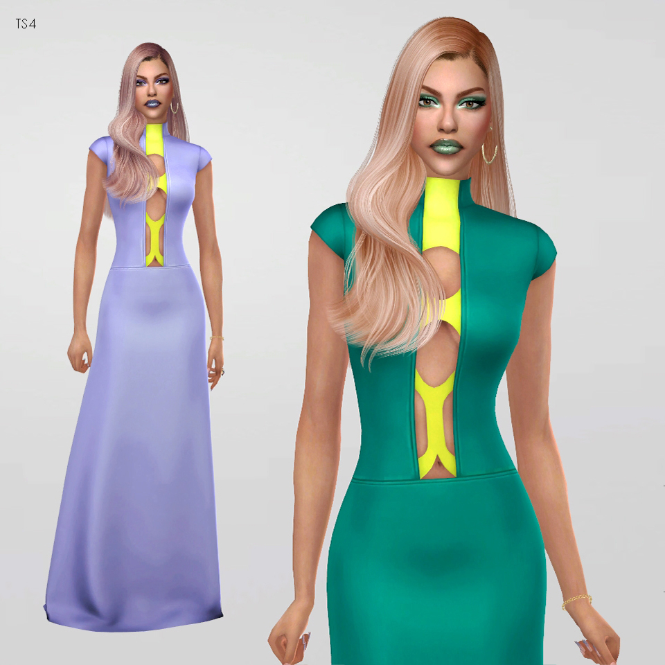 AZALEA DRESS - The Sims 4 Create a Sim - CurseForge