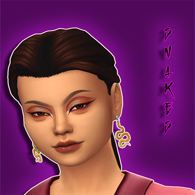 snakes, earrings - fayethegray - The Sims 4 Create a Sim - CurseForge
