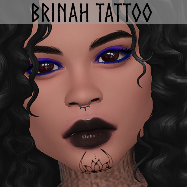 Brinah Tattoo - The Sims 4 Create a Sim - CurseForge