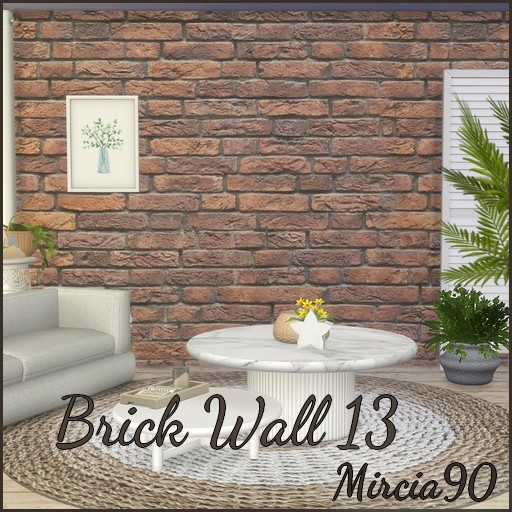 Brick Wall #13 - The Sims 4 Build / Buy - CurseForge