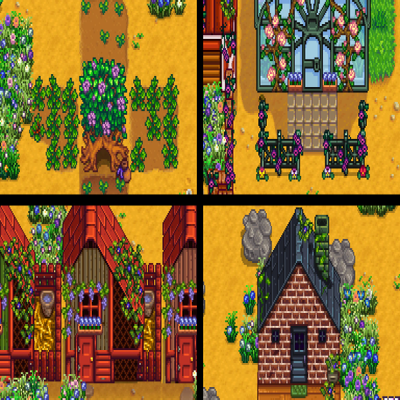 House and building customisation - Content Patcher logo