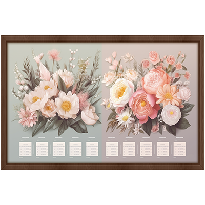 Flower Shop Menu Board #4 Samtuse963 logo