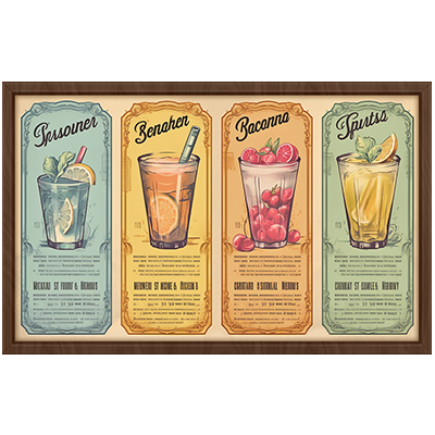 Drink Menu Board #2 Samtuse963 logo