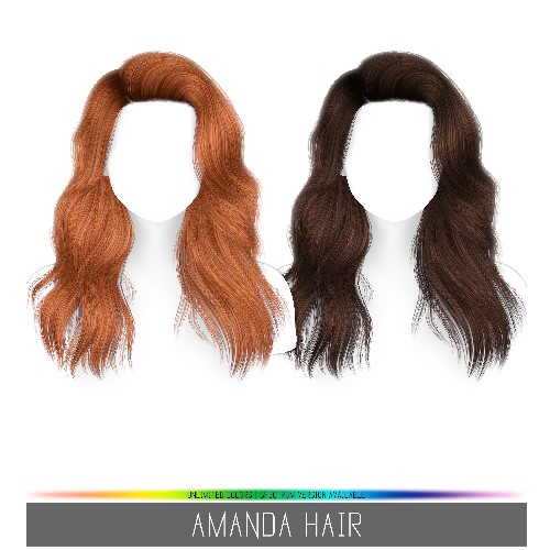 Download Simpliciaty's Amanda Hair - The Sims 4 Mods - CurseForge