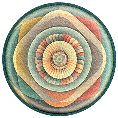 Modern Round Dance Rug #2 Samtuse963 logo