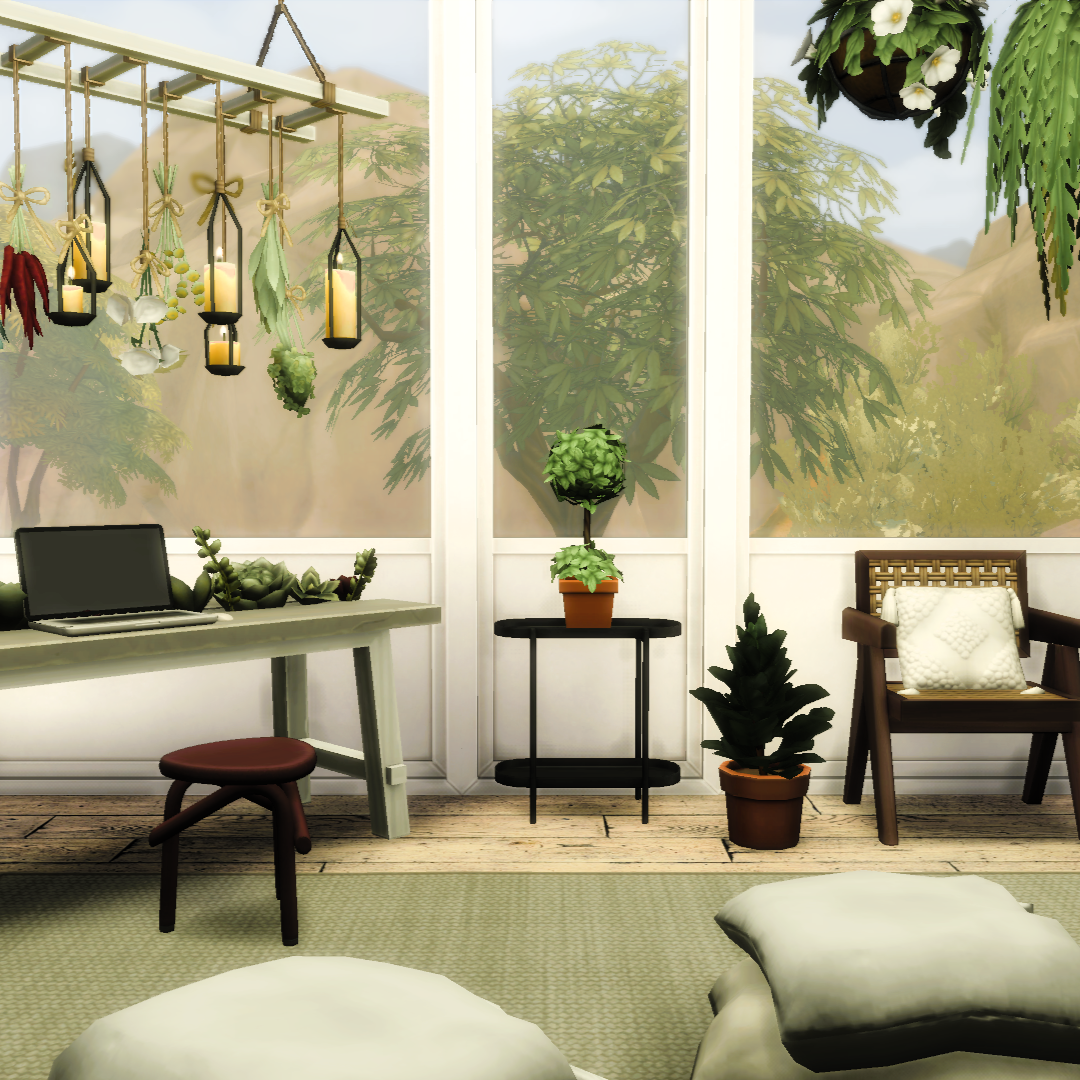 Crate - The Greenhouse Study - The Sims 4 Rooms / Lots - CurseForge