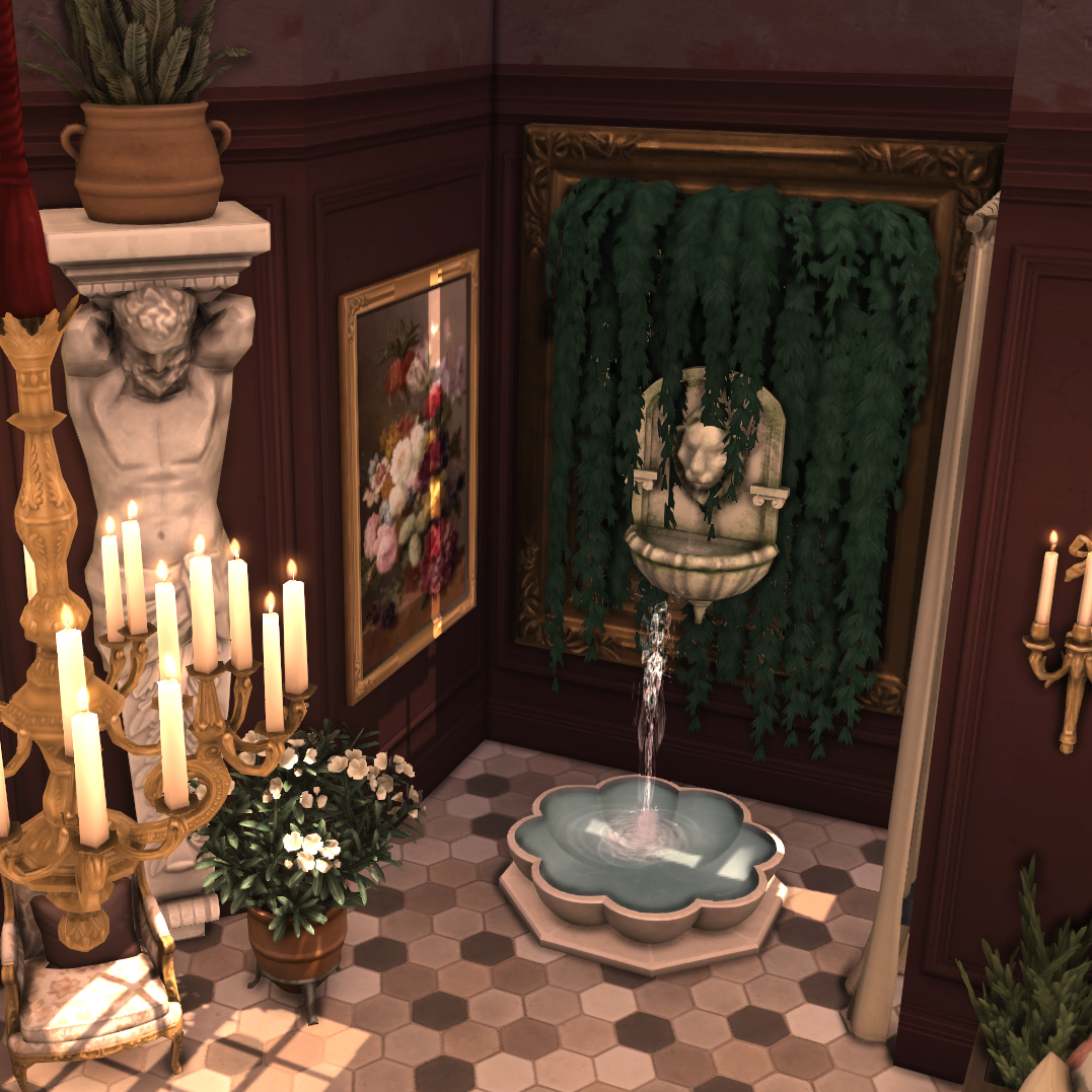 Elegant Foyer The Sims 4 Rooms / Lots