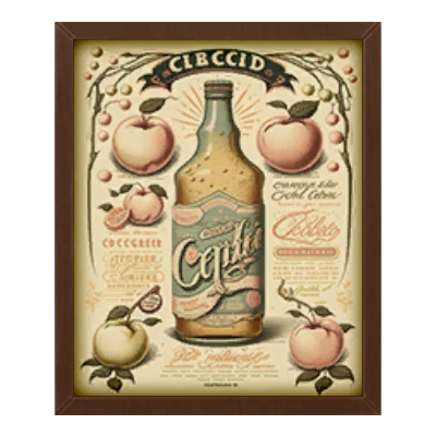 Homemade Cider Poster #1 Samtuse963 logo