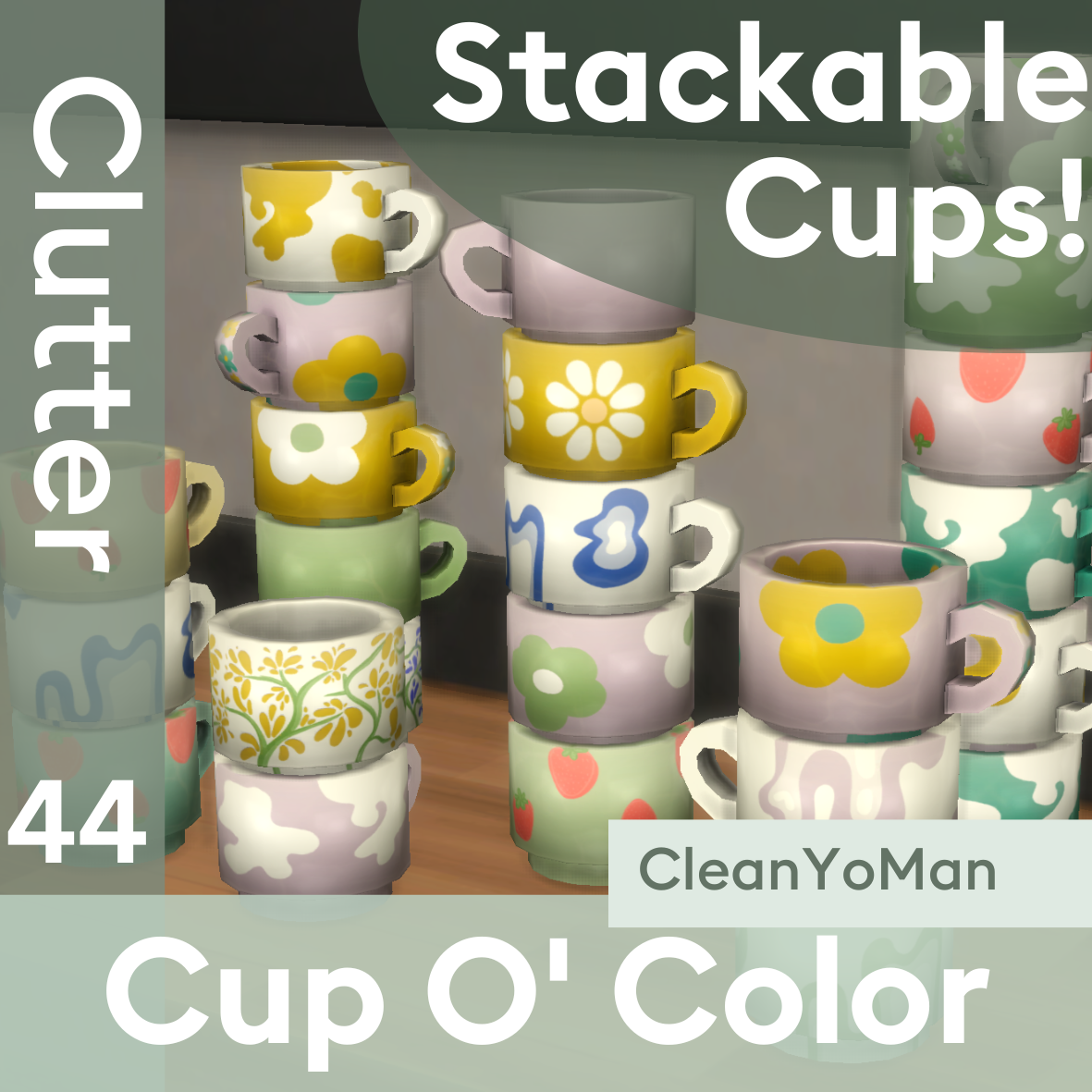 Cup O' Color - The Sims 4 Build / Buy - CurseForge