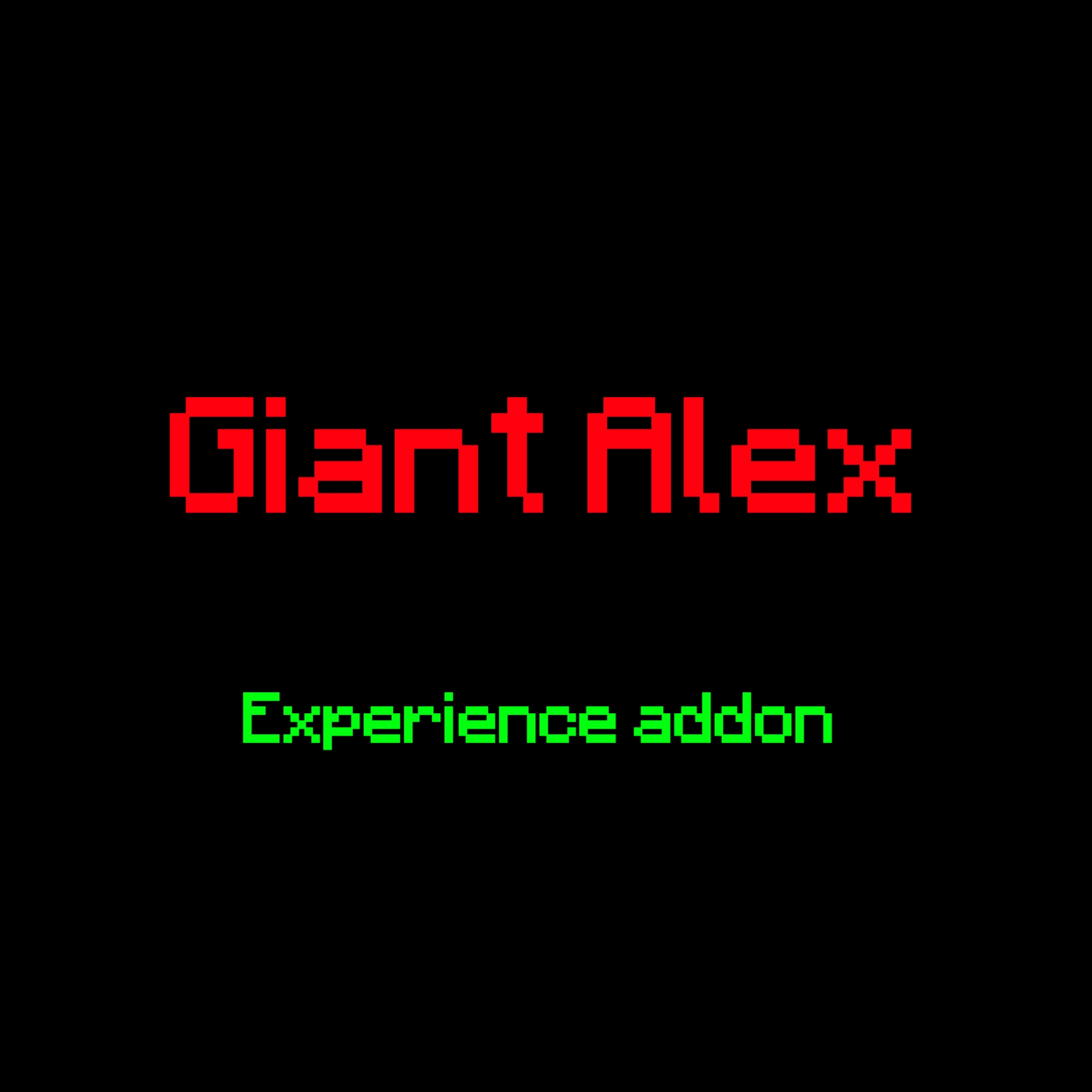 Giant Alex (Horror Experience) Addon Mcpe V1.20.+ project avatar