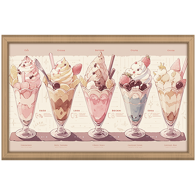Ice Cream Menu Board #1 Samtuse963 logo