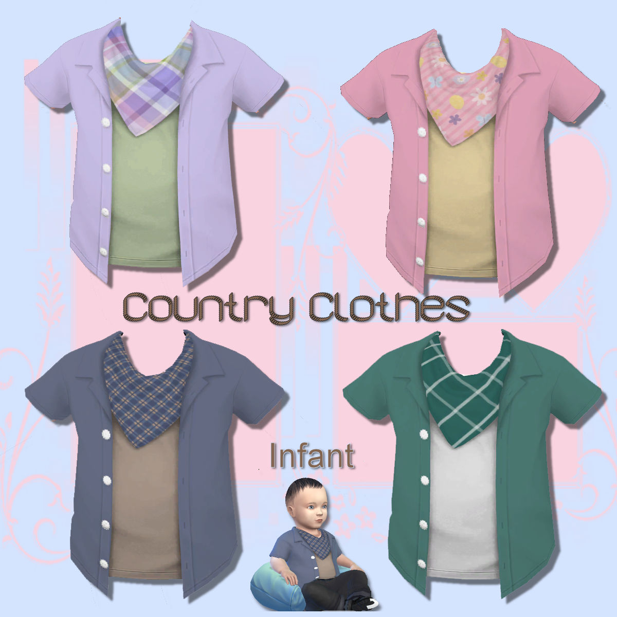 Cute Cardigan - The Sims 4 Create a Sim - CurseForge