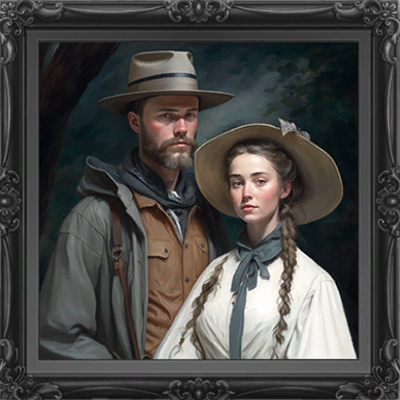 Classic Couple Portraits #9 Samtuse963 logo