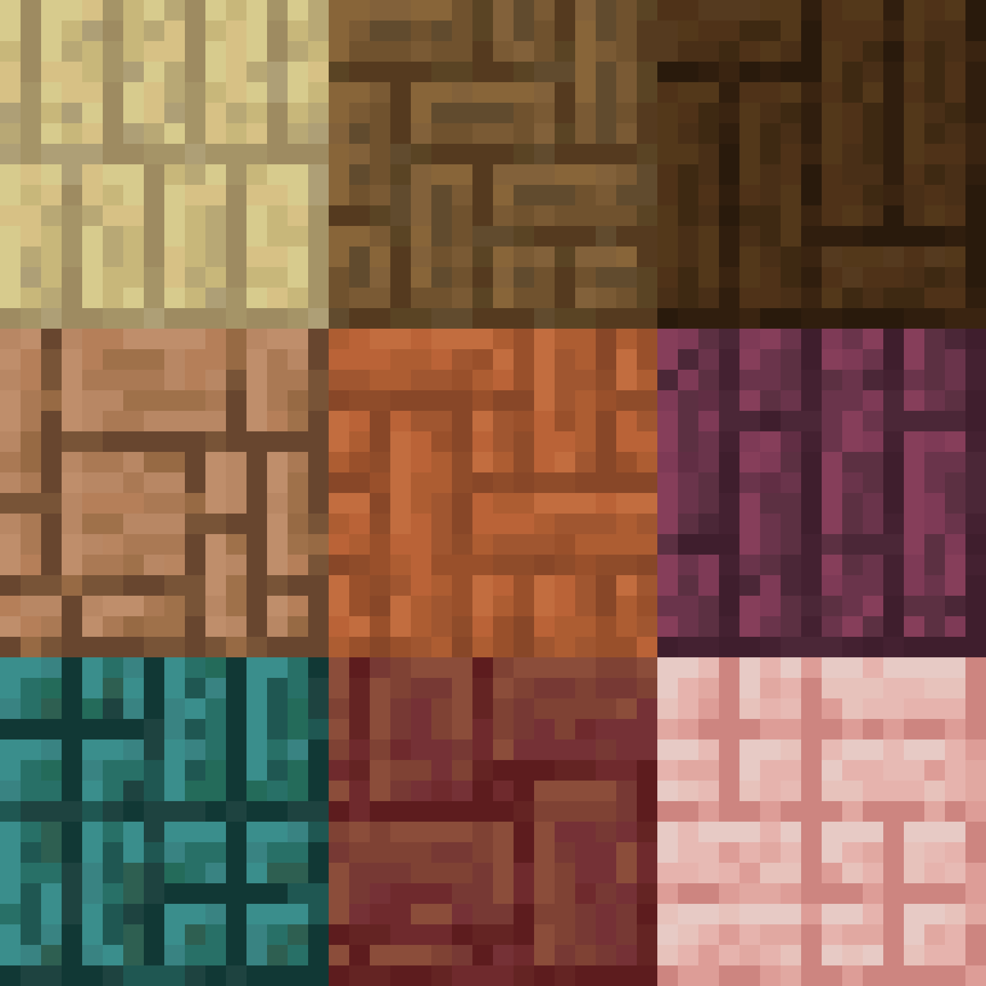 Unique Plank Textures - Minecraft Resource Packs - CurseForge