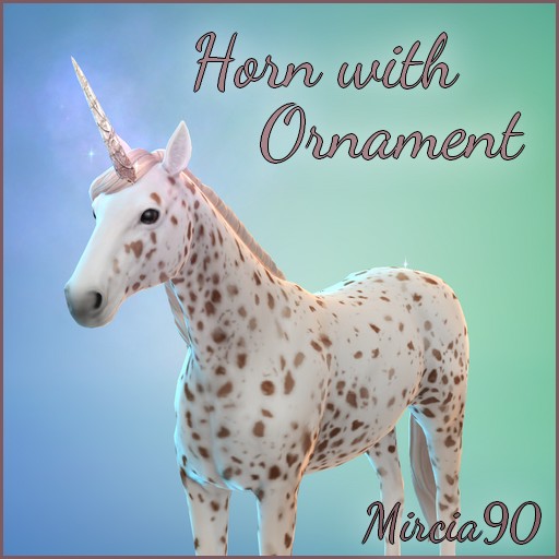 Horn with Ornament - The Sims 4 Pets - CurseForge