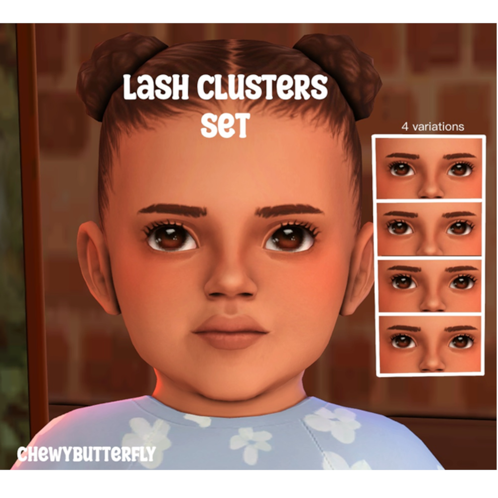 Download Cb Infant 2d Lashes The Sims 4 Mods Curseforge