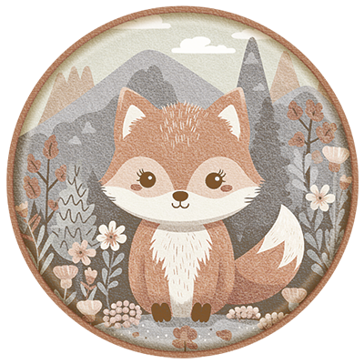 Cute Fox Kids Round Rug #2-Samtuse963 - The Sims 4 Build / Buy - CurseForge