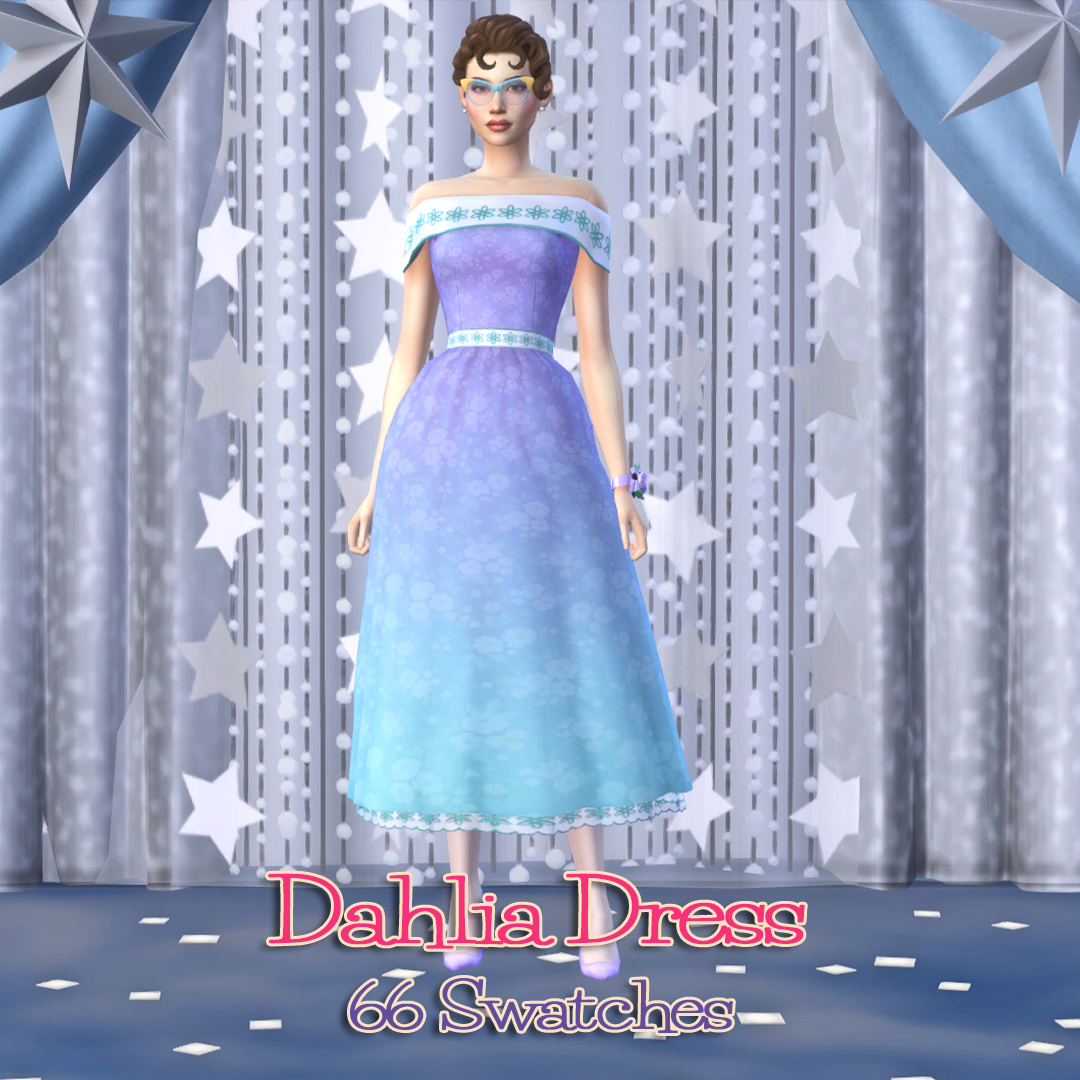 Dahlia Prom Dress The Sims 4 Create a Sim CurseForge