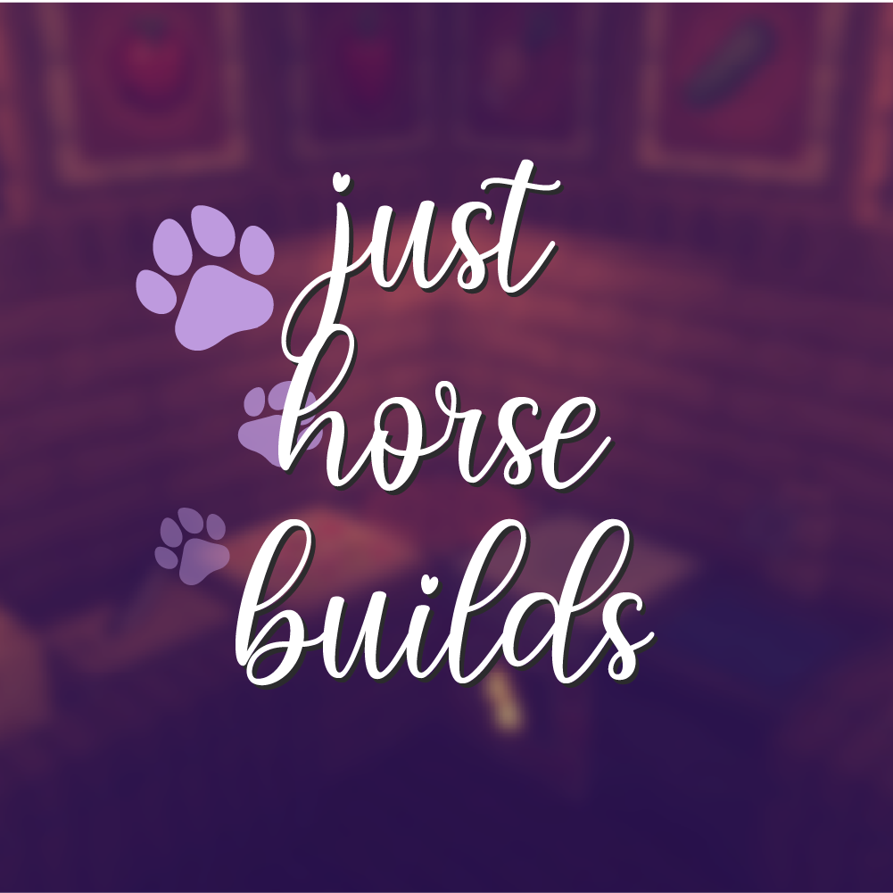 Just Horse Builds logo