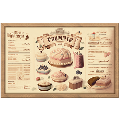 Bakery Menu Board #2 Samtuse963 logo