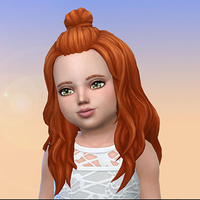 Half Bun for Toddlers - The Sims 4 Create a Sim - CurseForge