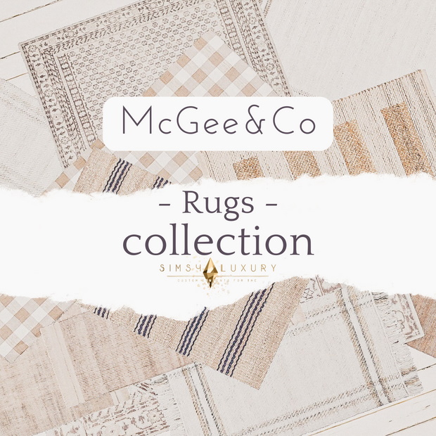 Sims4Luxury - McGee&Co - Rugs Collection logo