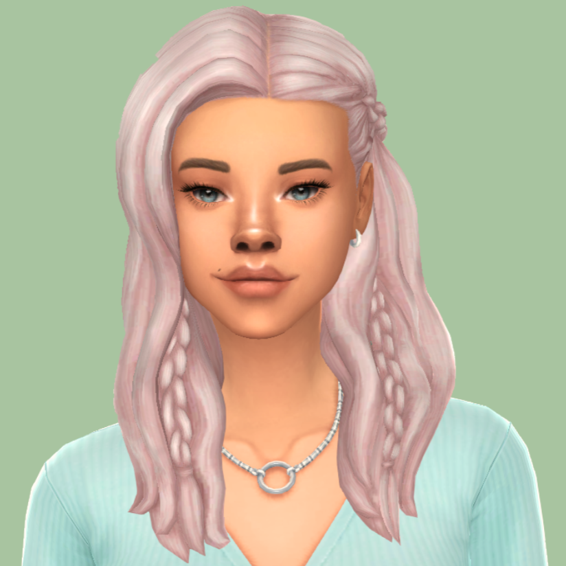 Rosamund Hairstyle - The Sims 4 Create a Sim - CurseForge