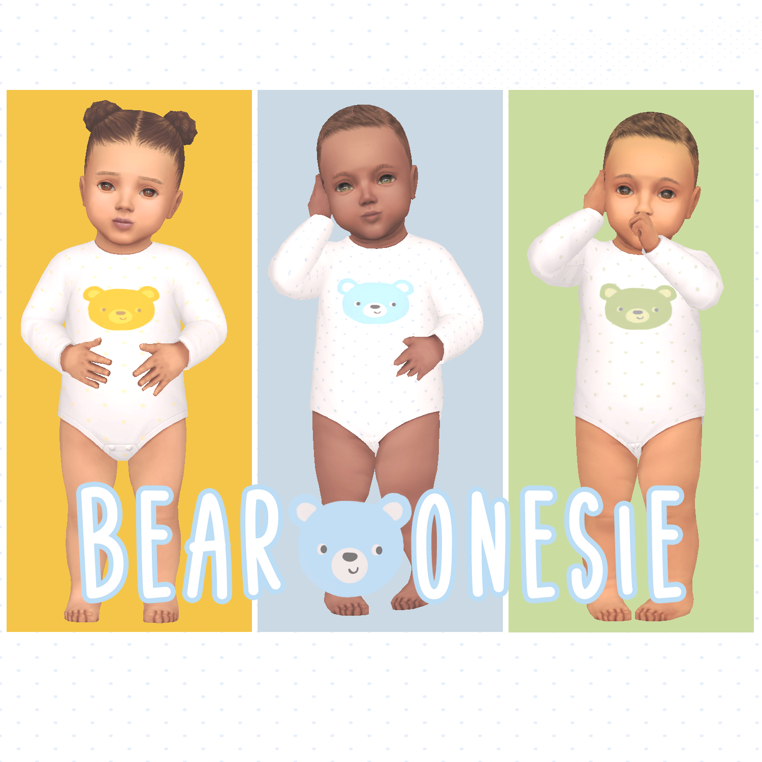 Bear onesie - Screenshots - The Sims 4 Create a Sim - CurseForge