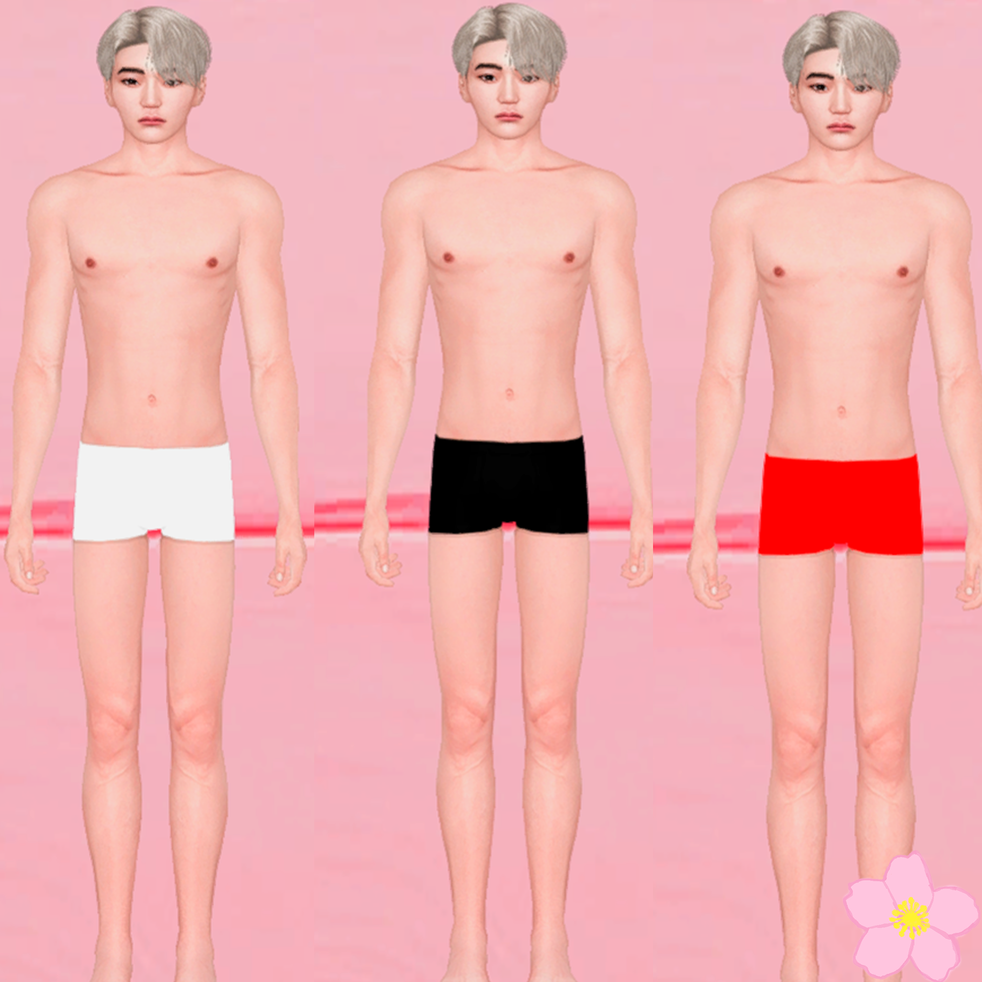 The Sims Resource - Default Replacement Underwear Top and Bottom