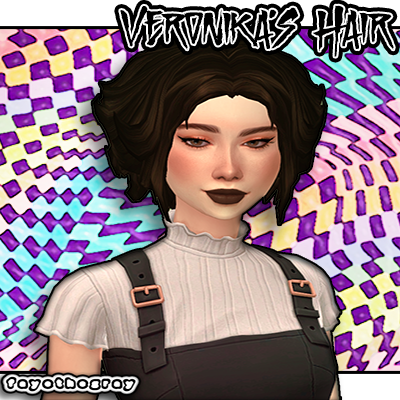 Colorful hairstyle by Jochi - The Sims 4 Create a Sim - CurseForge