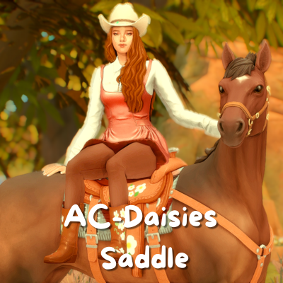 AC-Daisies Expanded Saddle - The Sims 4 Create a Sim - CurseForge