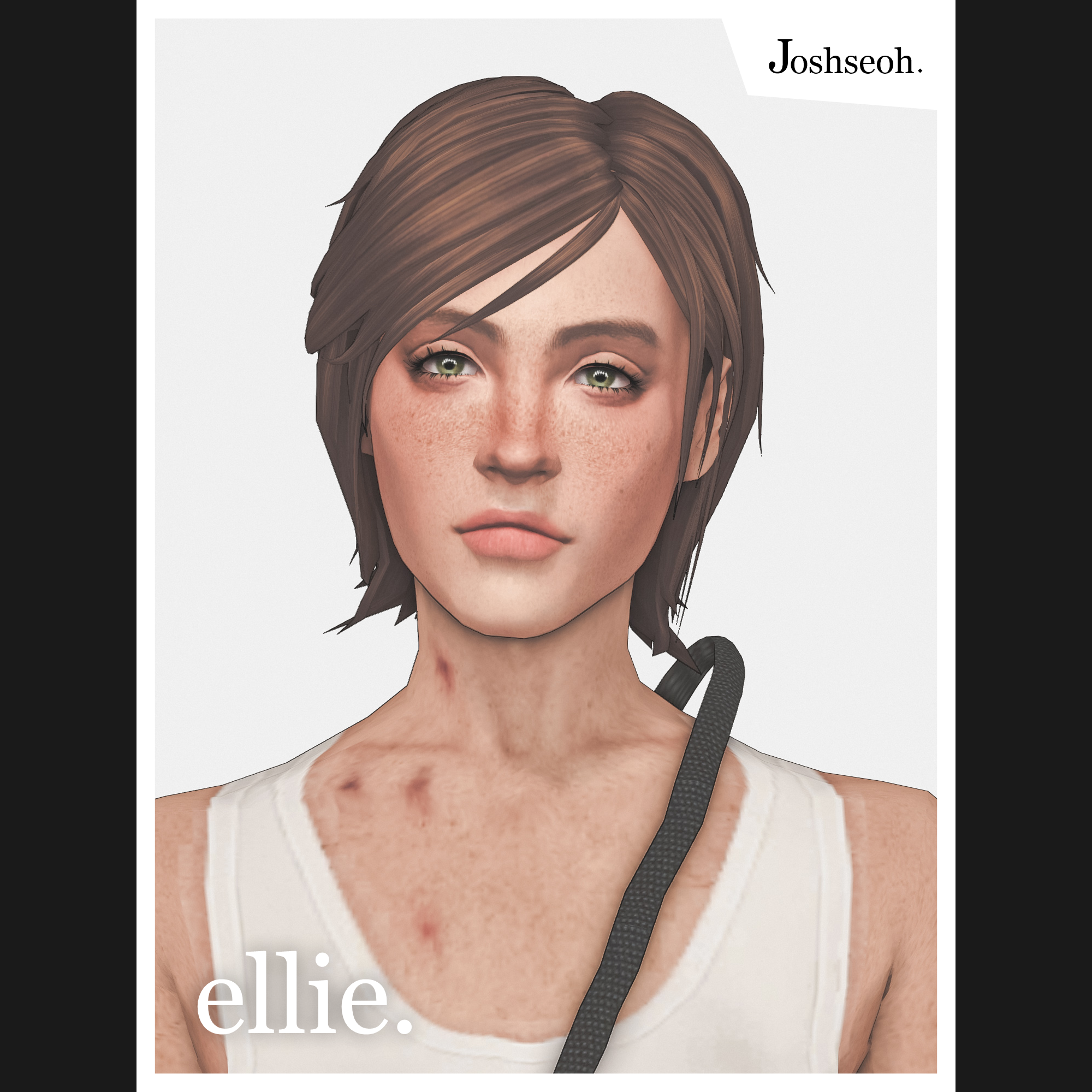 Mod The Sims - WCIF Hairstyle similar to Ellie's (TLOU)