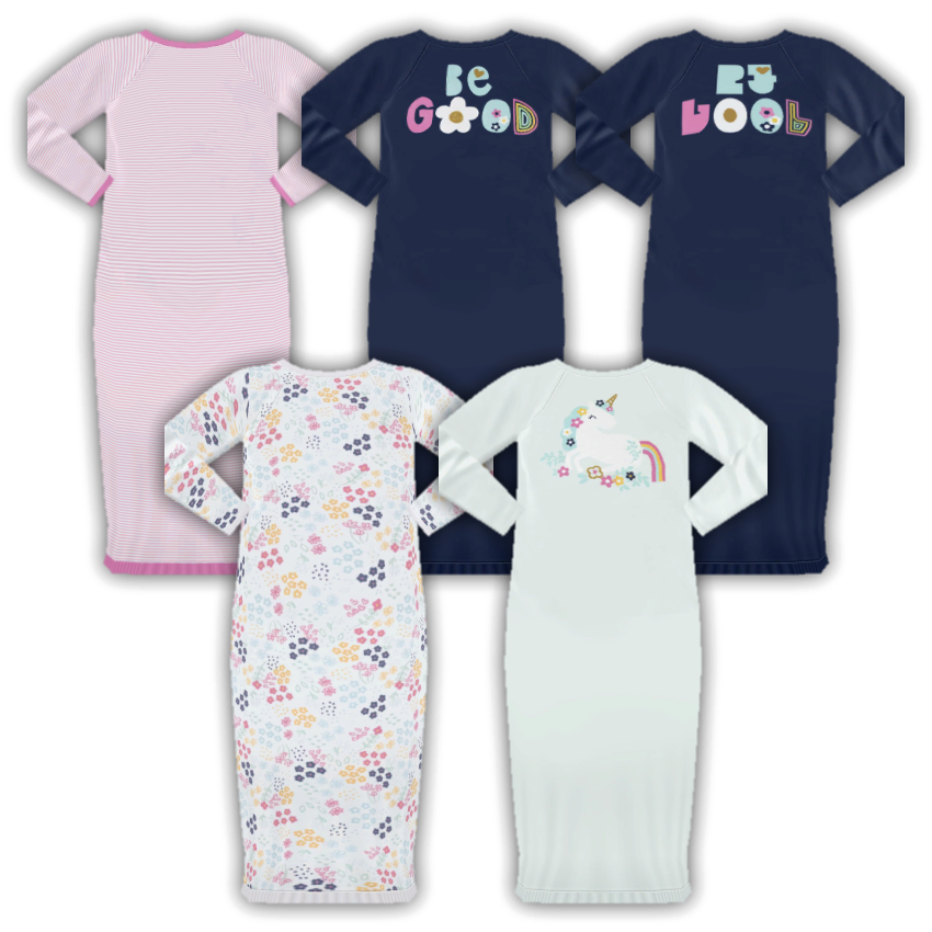 Infant Unicorn Sleep Gown The Sims 4 Create a Sim