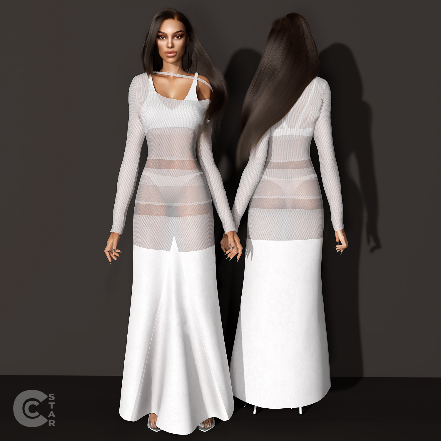 Bohemian Long Dress - Screenshots - The Sims 4 Create a Sim - CurseForge