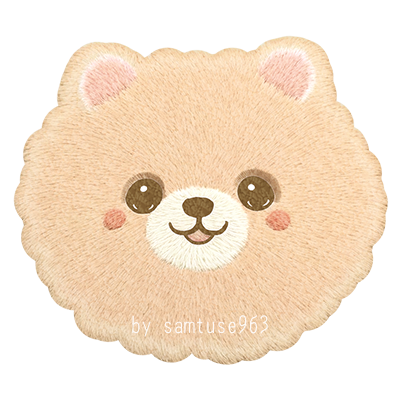 Cute Puppy Face Dance Rug #4 Samtuse963 logo