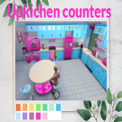 Upkichen Cabinets And Counters - The Sims 4 Build   Buy - Curseforge