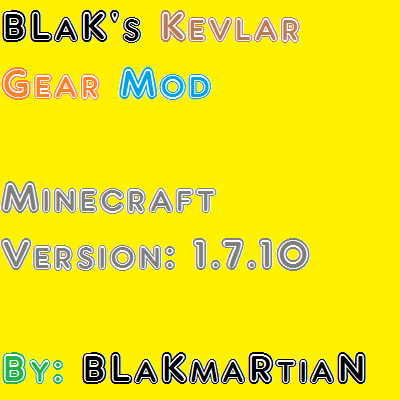 BLaK's Kevlar Gear Mod logo