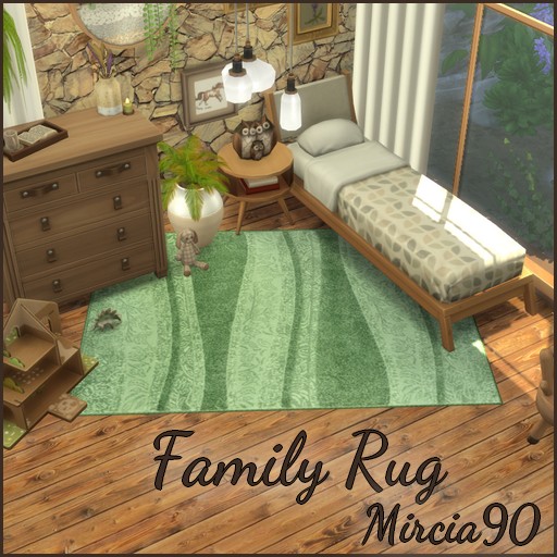 Family Rug The Sims 4 Build / Buy