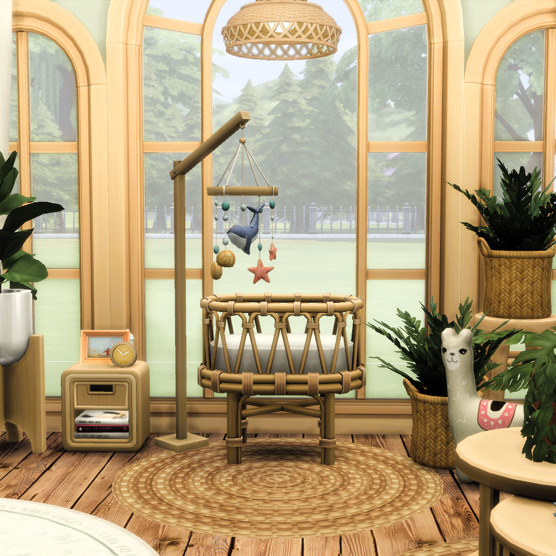 Stylish Wood Dreamy Nursery - The Sims 4 Build / Buy - CurseForge