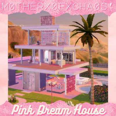 MOC's Pink Dream House - Screenshots - The Sims 4 Rooms / Lots - CurseForge