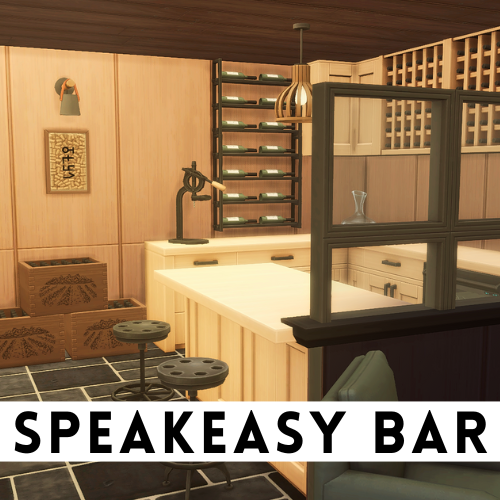 Speakeasy Bar - The Sims 4 Rooms / Lots - CurseForge