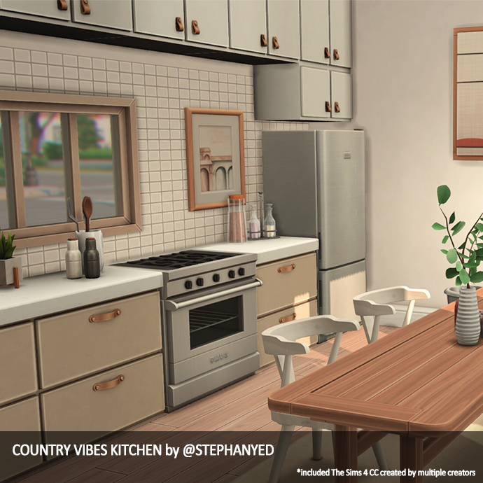Pierisim - DAVID's APARTMENT - The Kitchen - The Sims 4 Build / Buy -  CurseForge