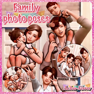 Acha Family photo poses project avatar