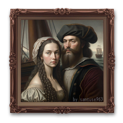 HQ Classic Couple Portraits #16 Samtuse963 logo