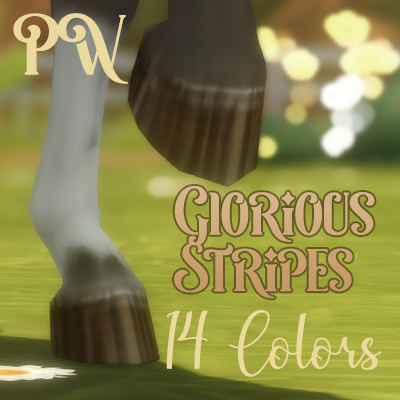 [PW] Glorious Striped Hooves - The Sims 4 Pets - CurseForge