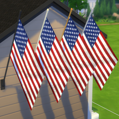 American Flag - The Sims 4 Build / Buy - CurseForge