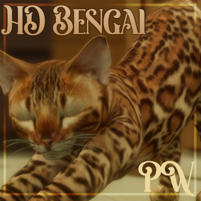 [PW] HD Bengal Cat project avatar