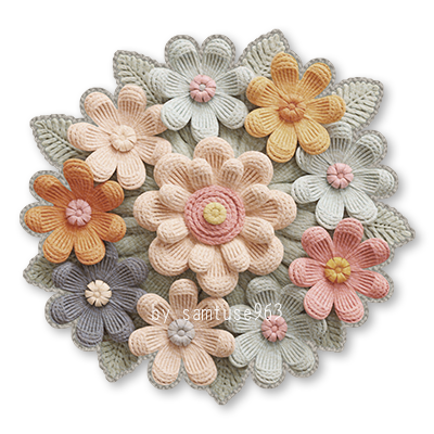 HQ Cute Fluffy Flower Dance Rug #18 Samtuse963 logo